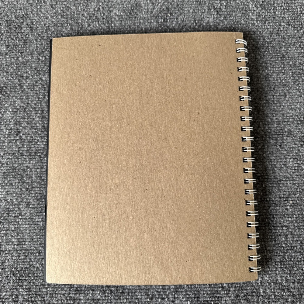 Canson XL Black Drawing Pad Paper, Side Wire, 9 x 12 Inches - Picture 3 of 4